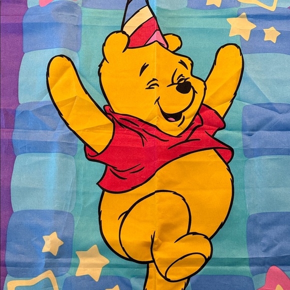Disney Purple and Yellow Winnie the Pooh Birthday Banner - Picture 2 of 6